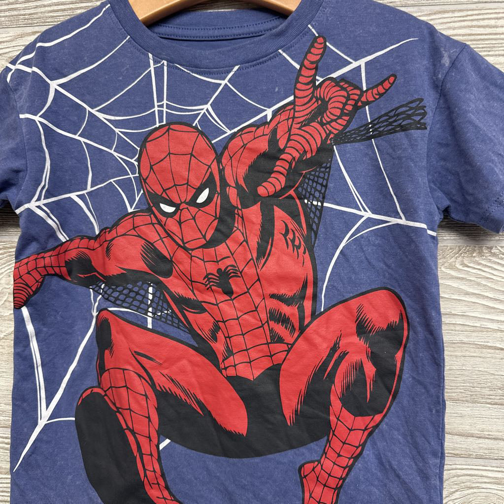 Weathered Shirt Spider-man 5t