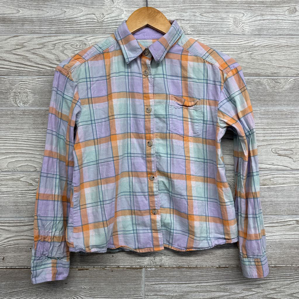 Plaid Button Up Shirt 14-16