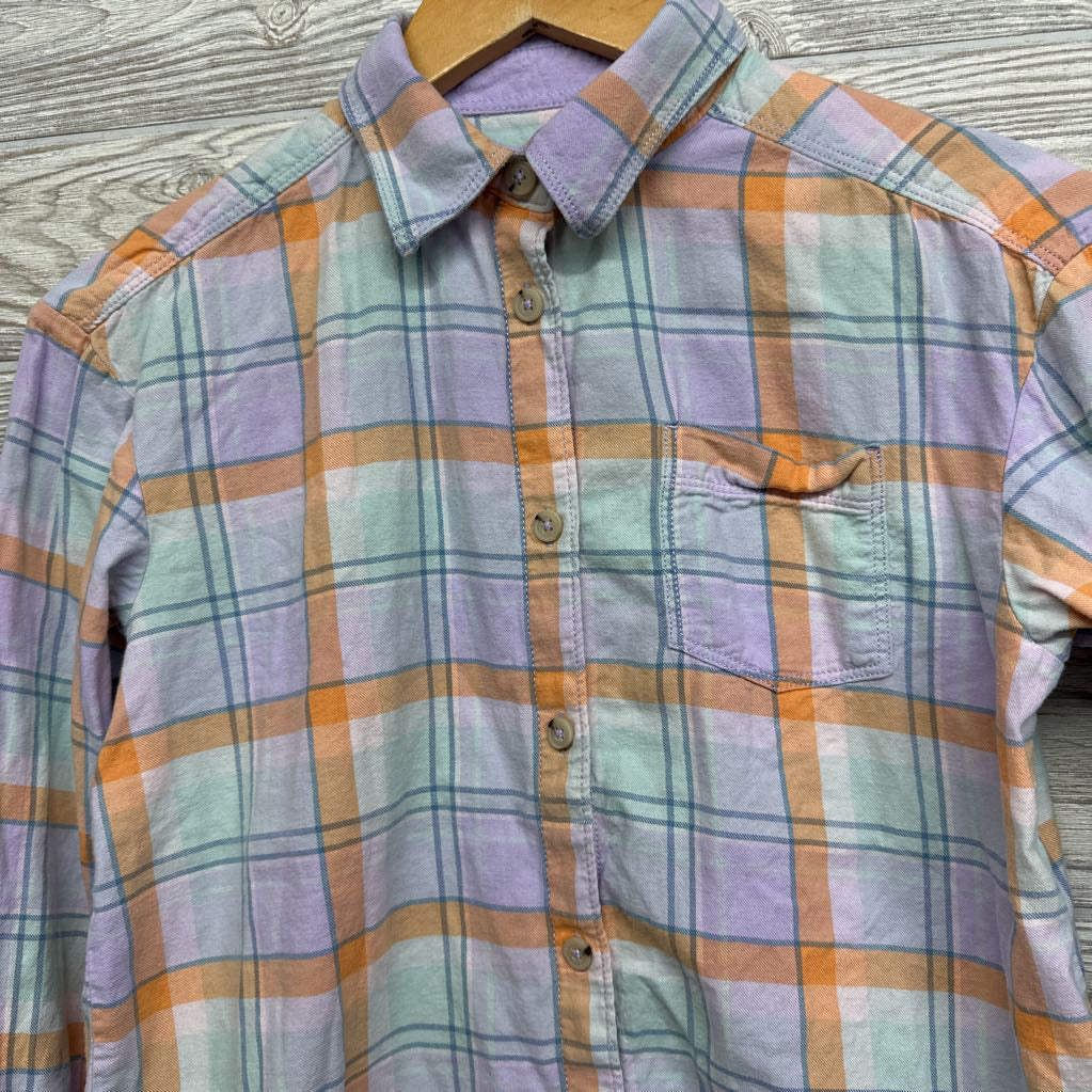 Plaid Button Up Shirt 14-16