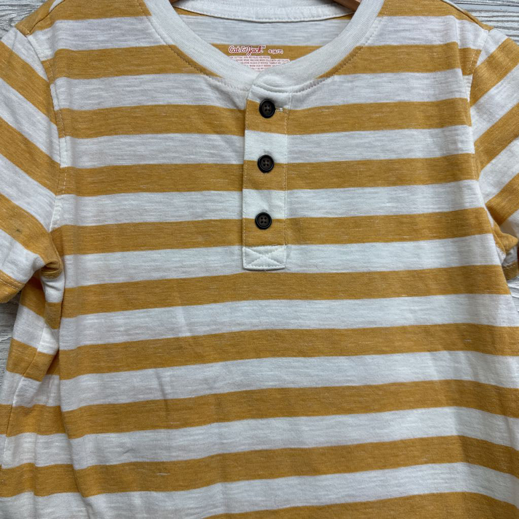 Henley Shirt Stripes 6-7