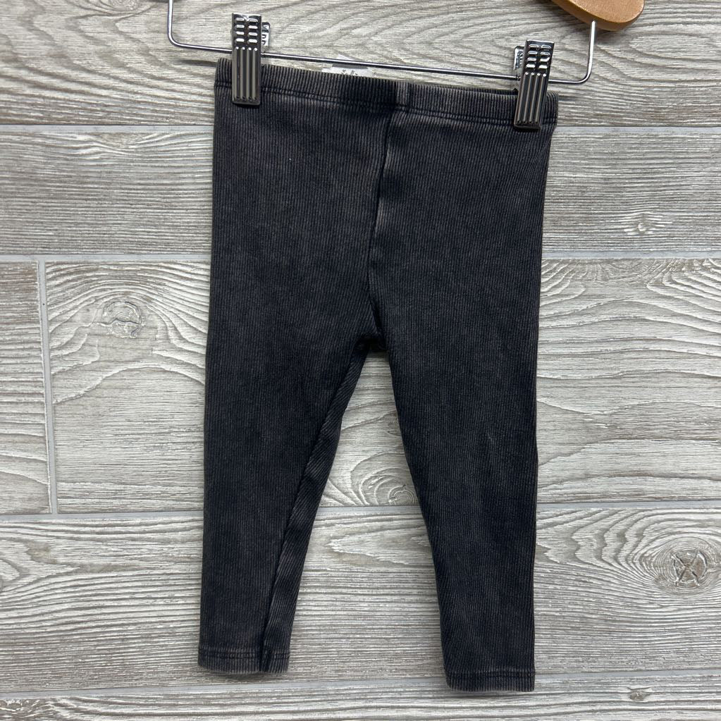 Ribbed Weathered Leggings 12M