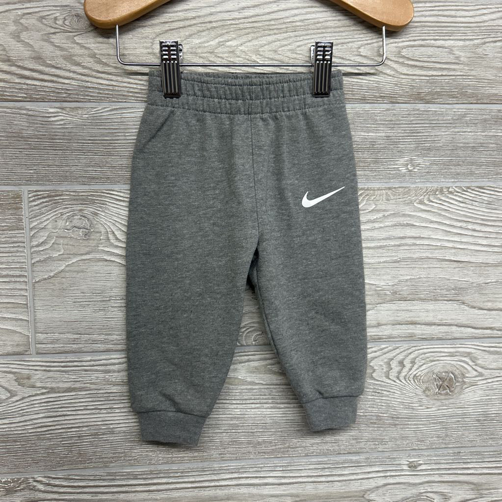 Bamboo Bodysuit Stripes & French Terry Joggers Swoosh 6M
