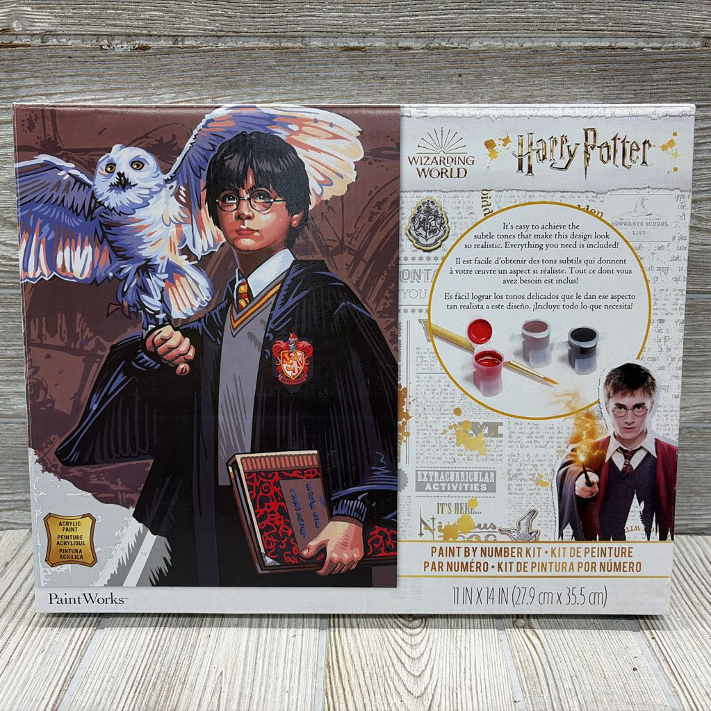 NEW Harry Potter Paint By Number Kit