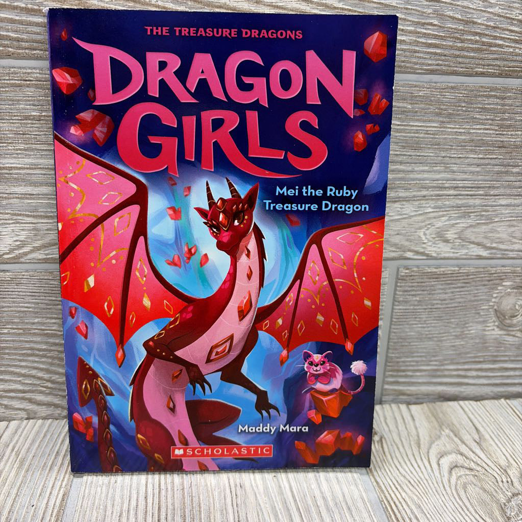 Dragon Girls Mei The Ruby Treasure Dragon Paperback Book