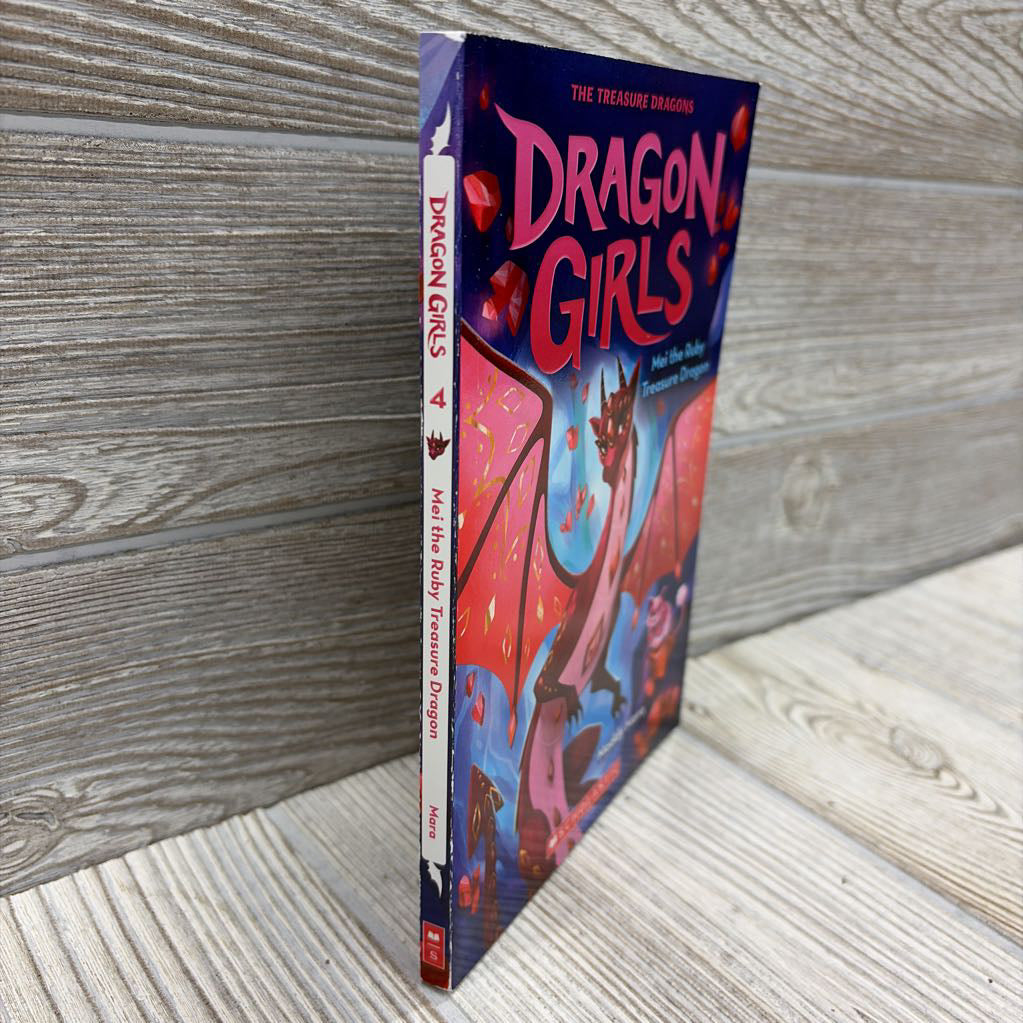 Dragon Girls Mei The Ruby Treasure Dragon Paperback Book