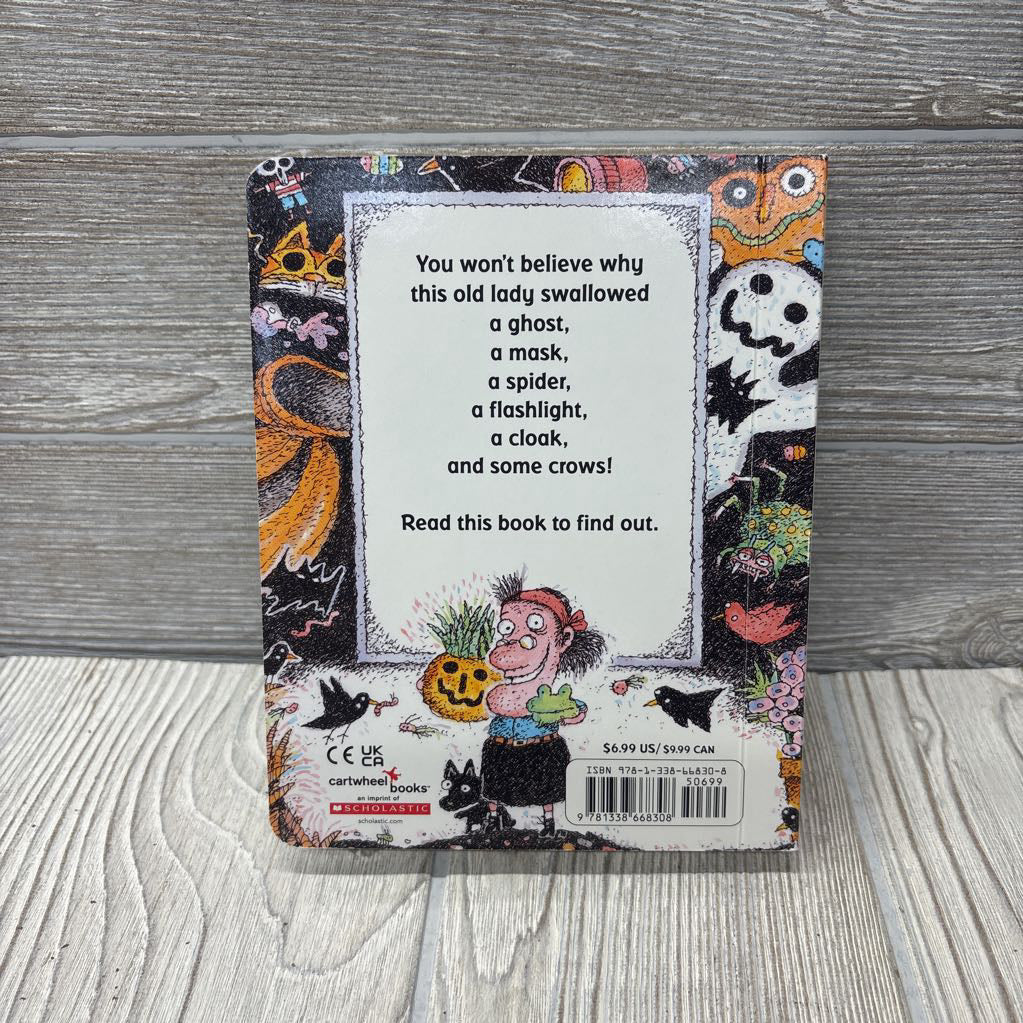 There Was An Old Lady Who Swallowed A Ghost! Hardcover Book