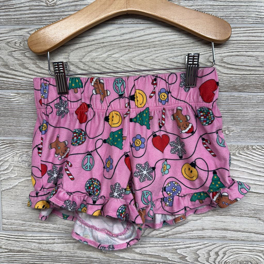 2 Pc LS Button Up PJs Trees Disco Balls 6-7
