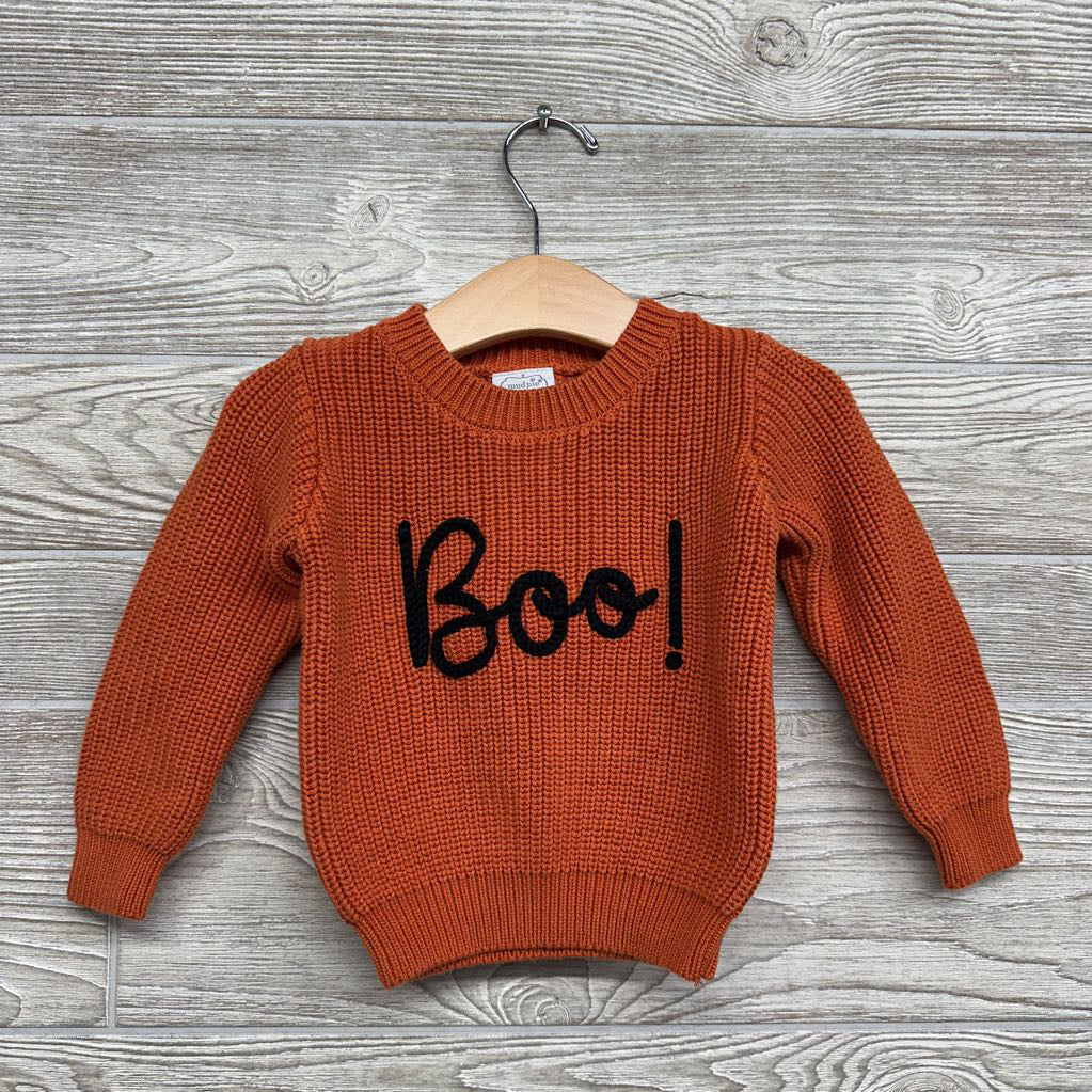Chunky Knit Sweater Boo! 12-18M