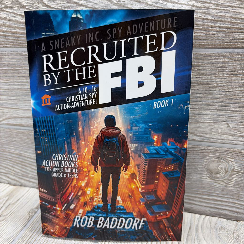A Sneaky Inc. Spy Adventure Recruited By The FBI Paperback Book