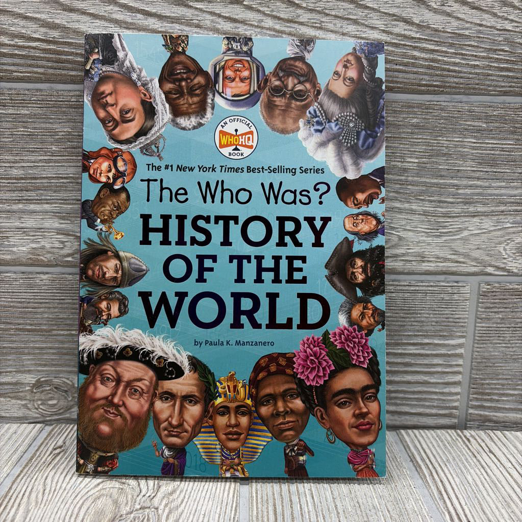The Who Was? History Of The World Paperback Book