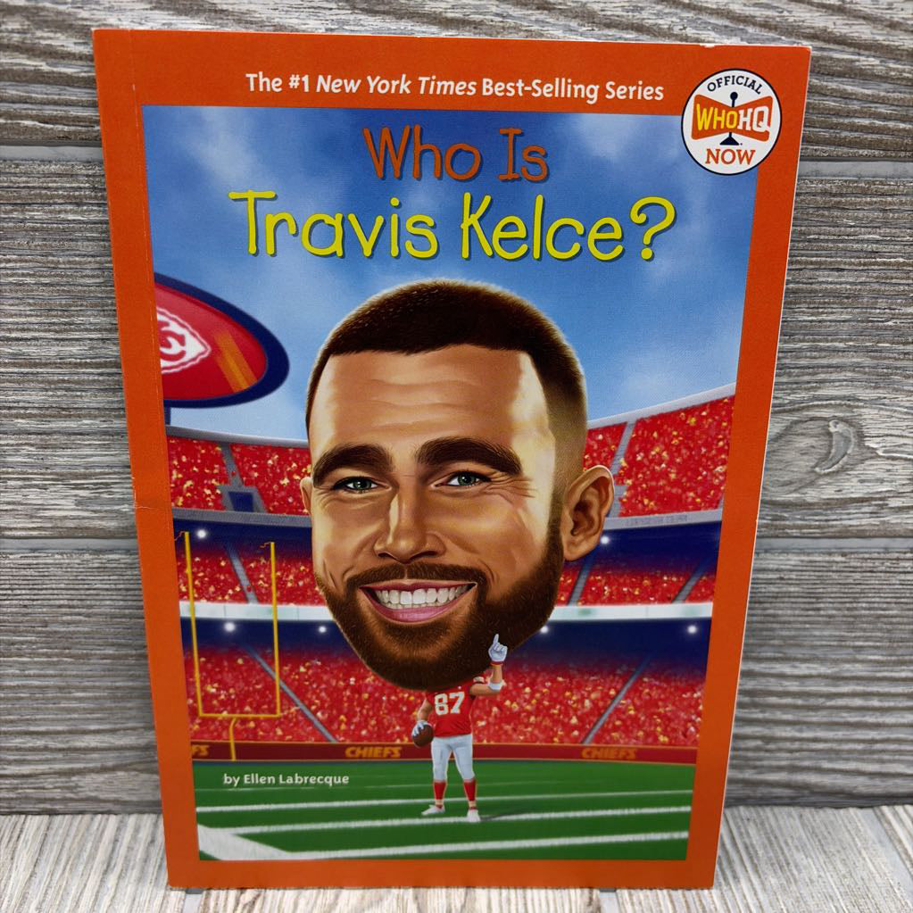 Who Is Travis Kelce? Paperback Book