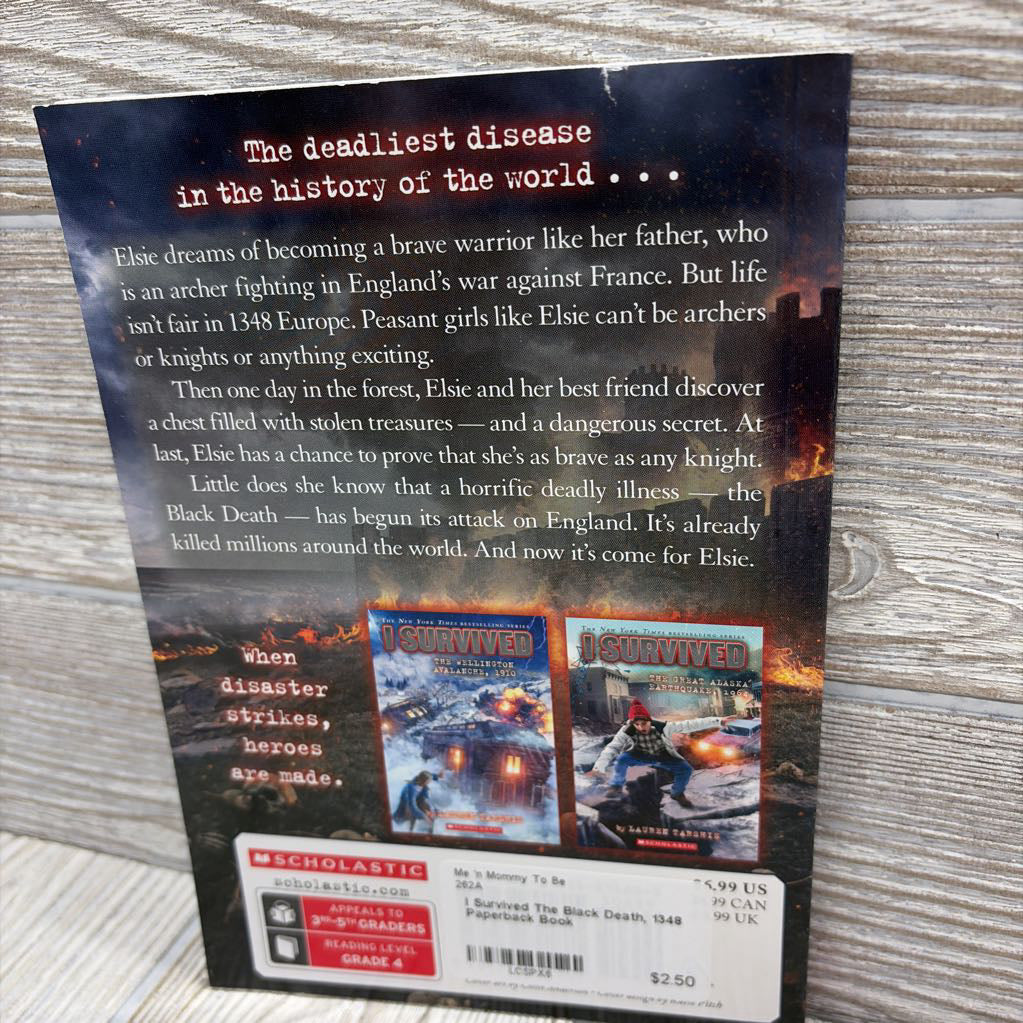 I Survived The Black Death, 1348 Paperback Book