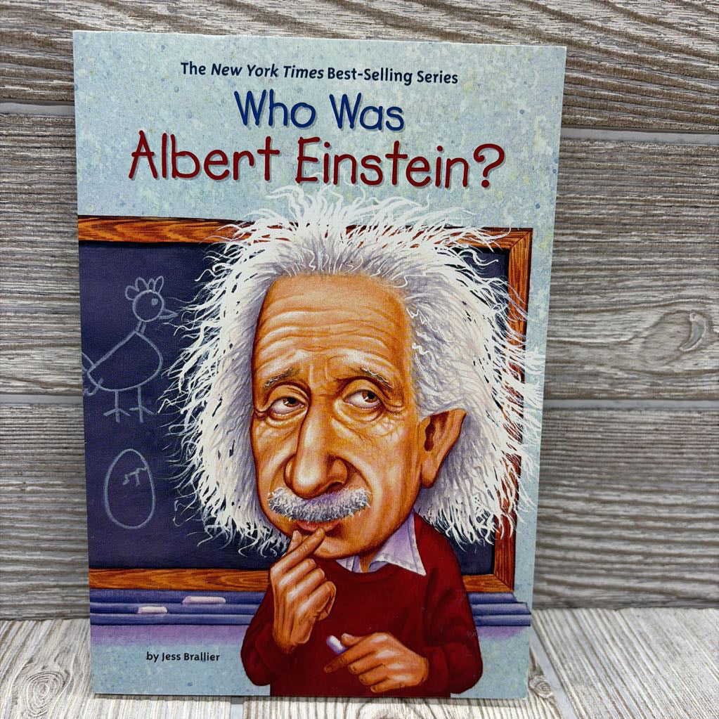 Who Was Albert Einstein? Paperback Book
