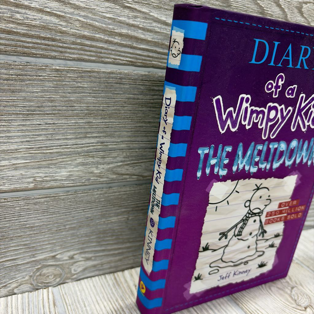 Diary Of A Wimpy Kid The Meltdown Hardcover Book