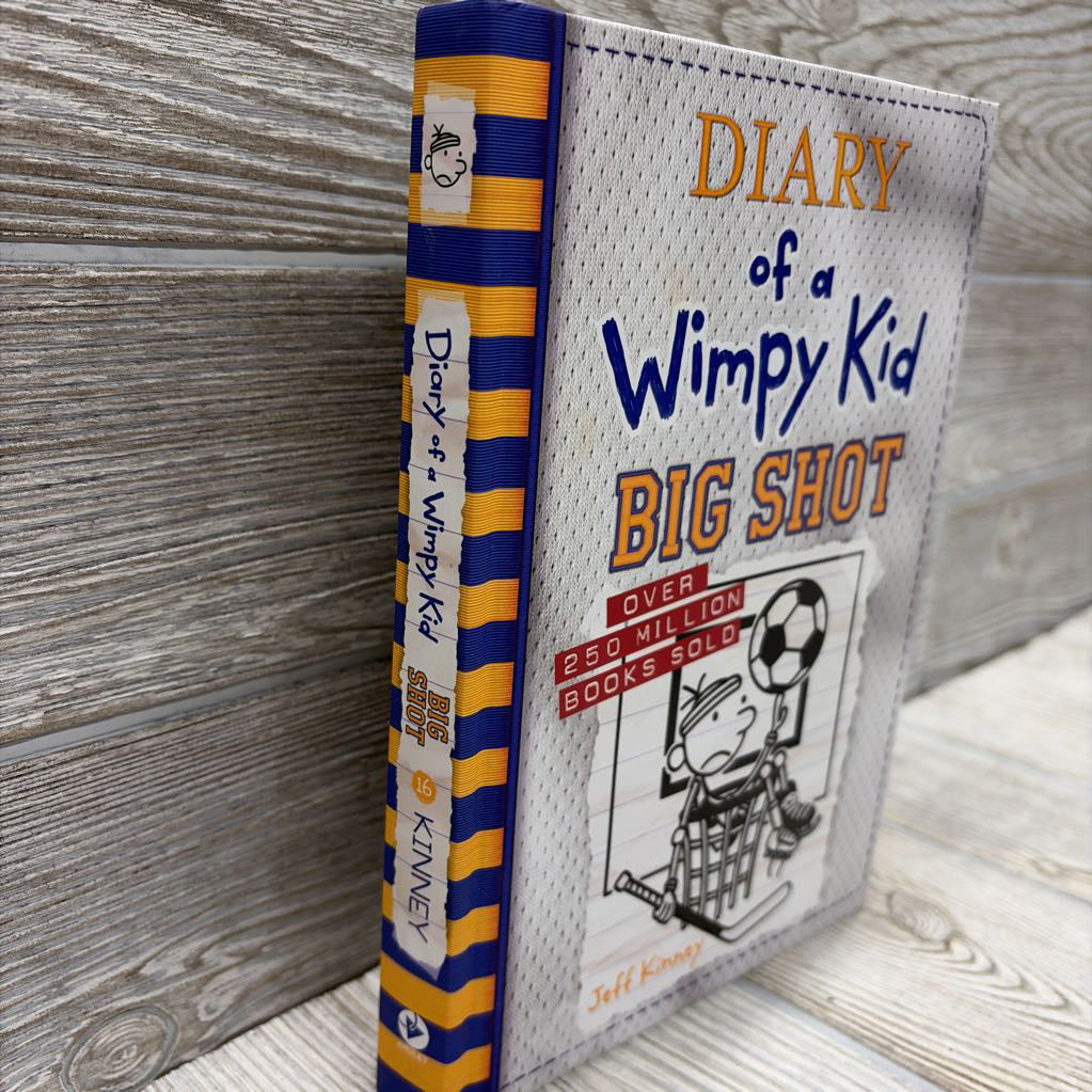 Diary Of A Wimpy Kid Big Shot Hardcover Book