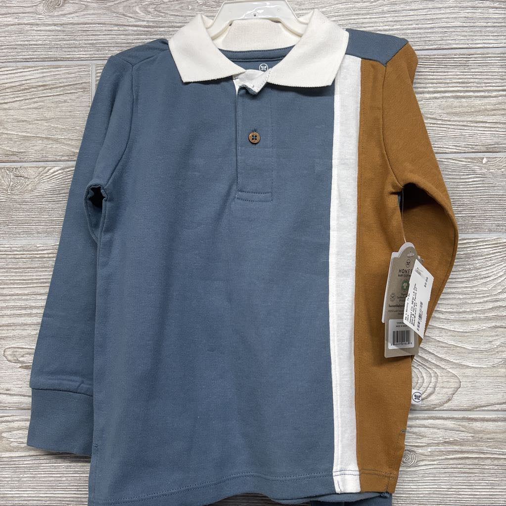 NEW LS Polo Shirt & Harem Pants 3T