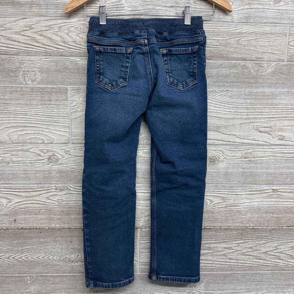 Pull On Drawstring Jeans 6-7