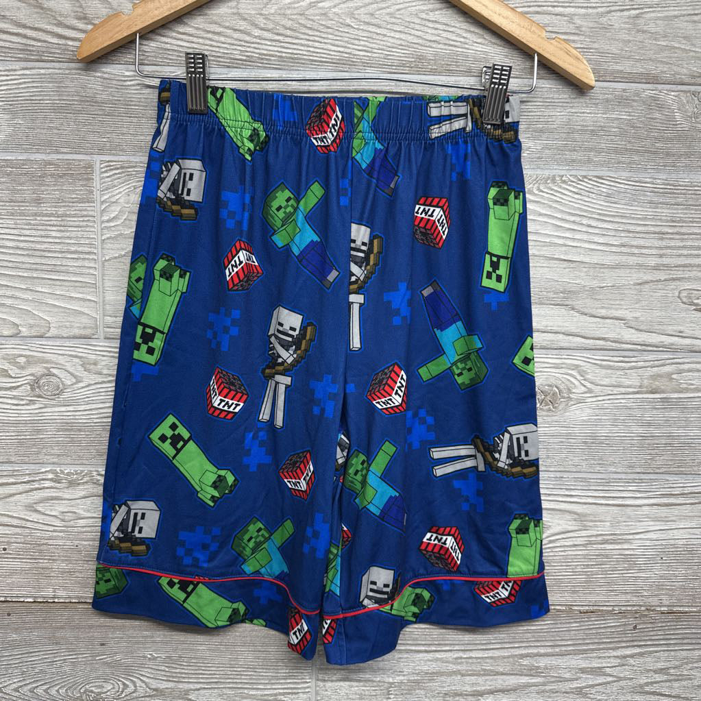 2 Pc Pj Button Up SS Shirt & Shorts 10-12