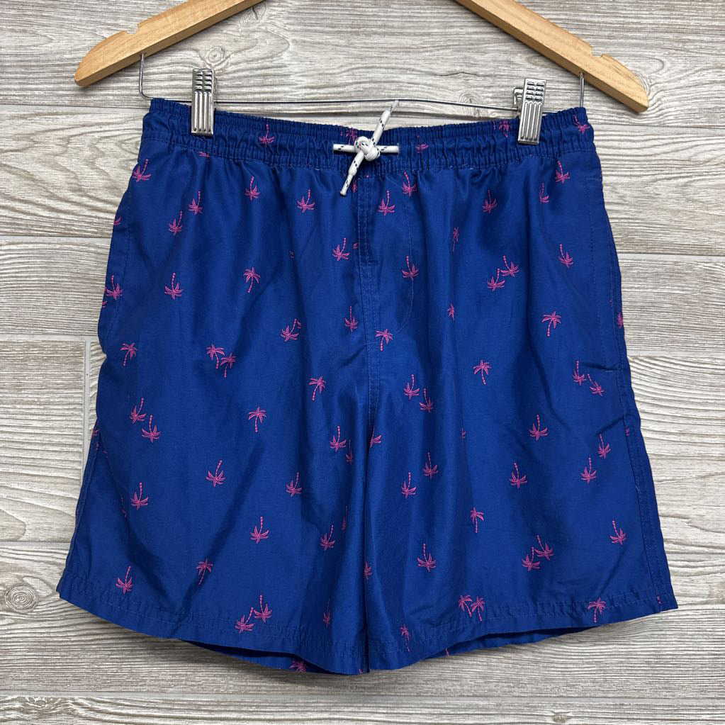 Swim Trunks Palm Trees 10-12 Husky