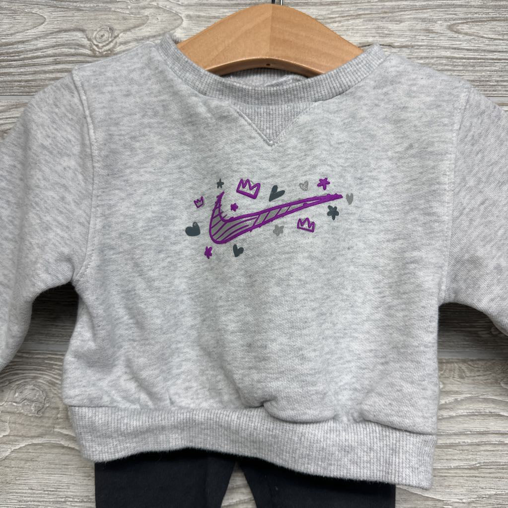 Crewneck & Leggings Swoosh 12M