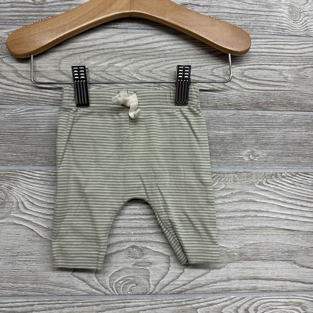 Button Up Shirt & Pants Stripes NB