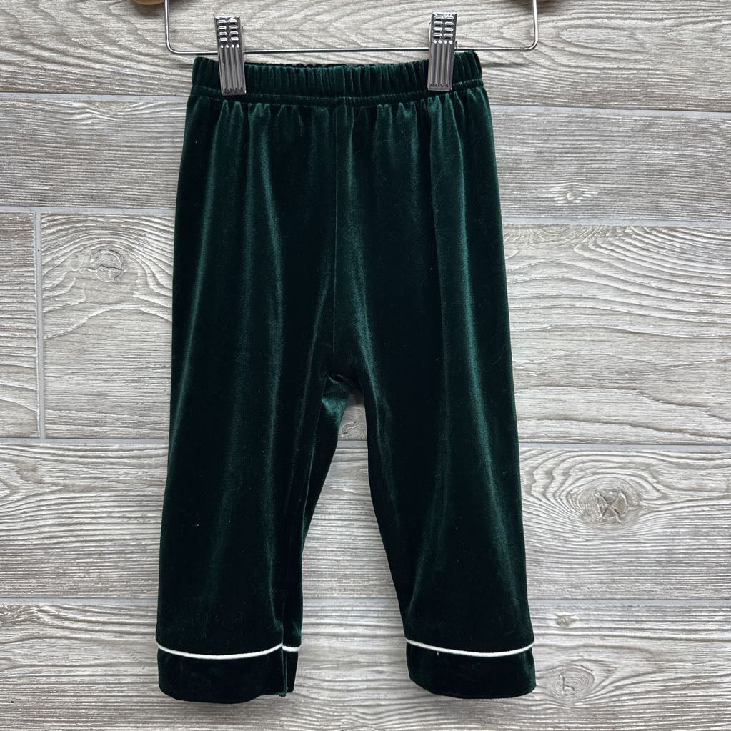 2 Pc Velvet Pj 9-12M