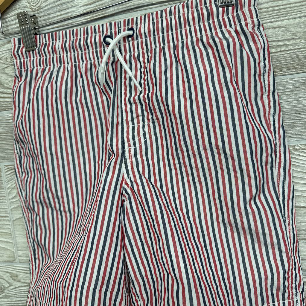 Swim Trunks Seersucker 10-12