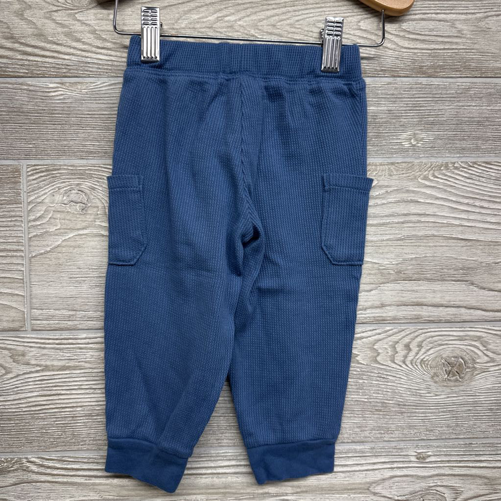 Waffle Knit Pants Side Pockets 18M