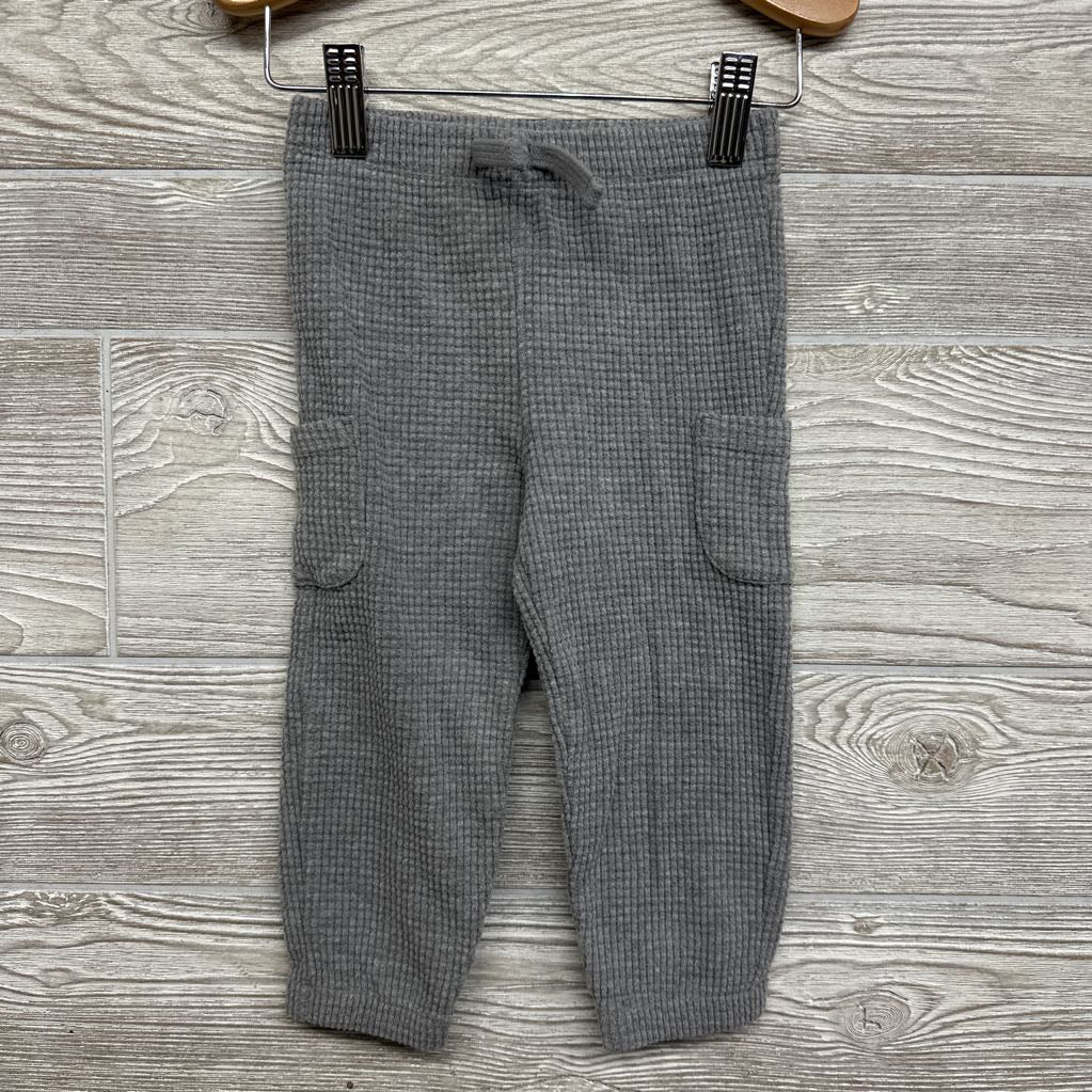Waffle Knit Pants Side Pockets 18M