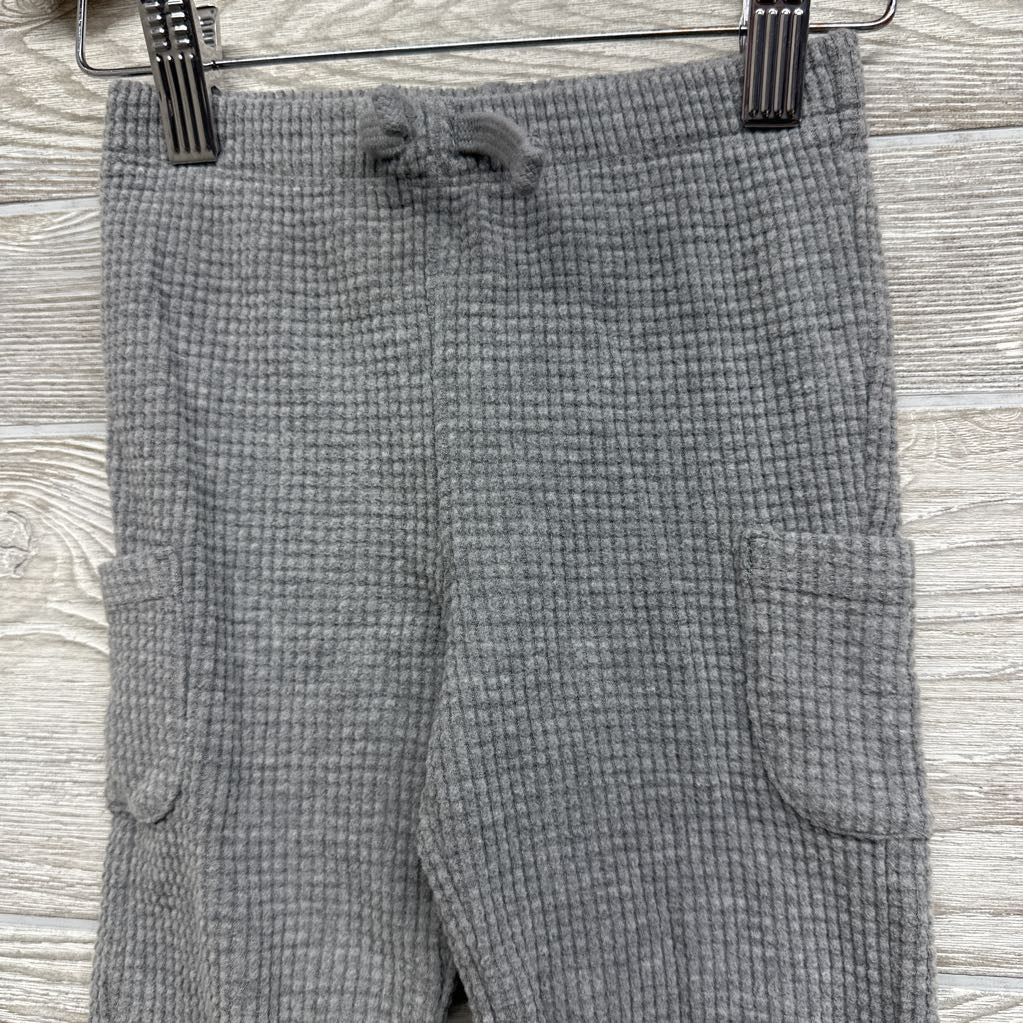 Waffle Knit Pants Side Pockets 18M