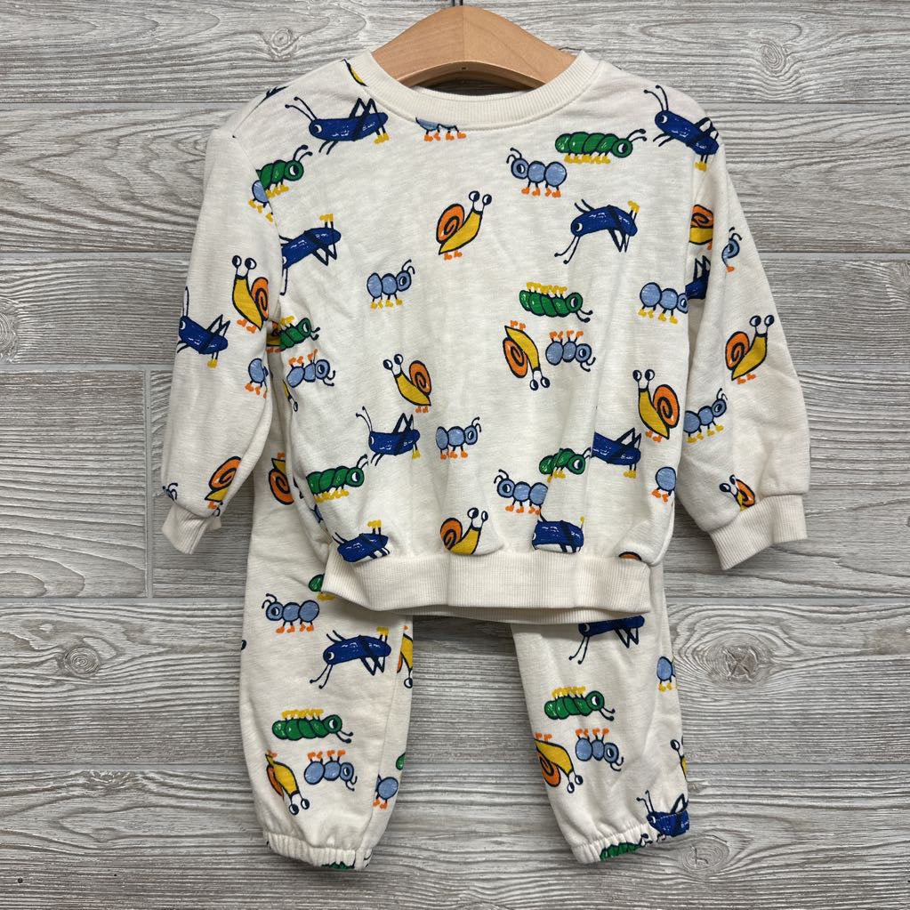 French Terry Crewneck & Sweatpants Bugs 18-24M