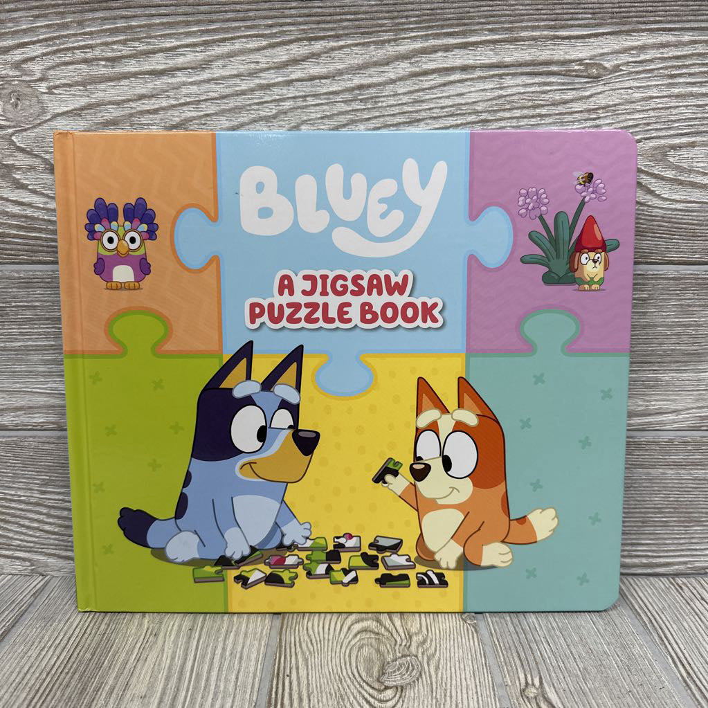 Bluey Jigsaw Puzzle Book