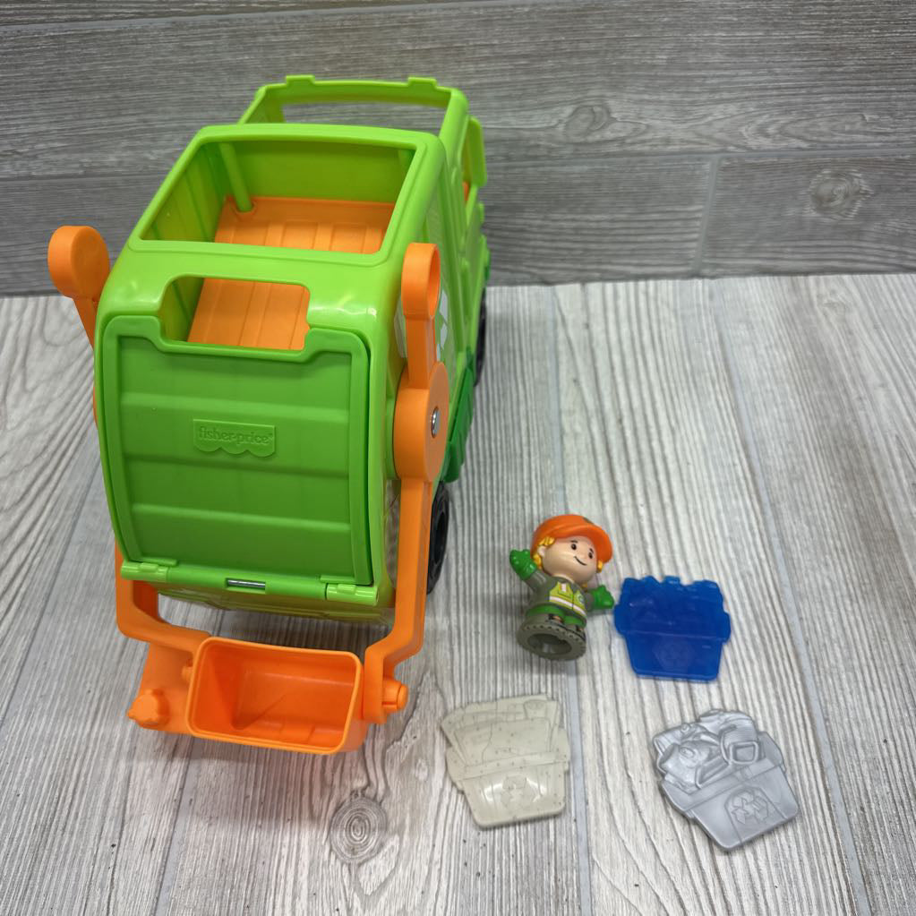 Little People Musical Recycling Truck