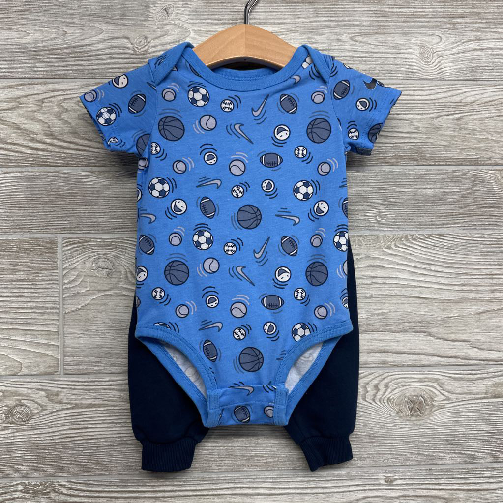 Bodysuit Sports Balls & Sweatpants 12M