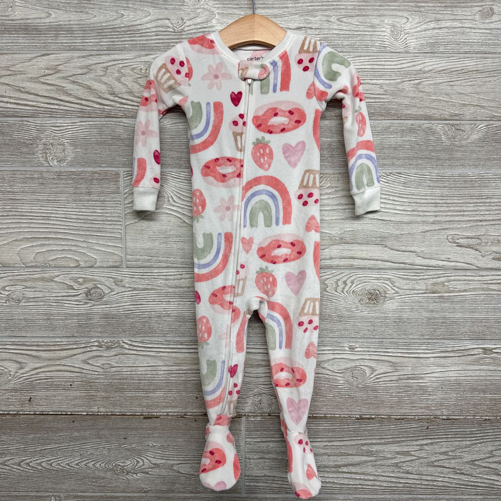 Plush Sleeper Rainbows, Donuts, Strawberries 12M