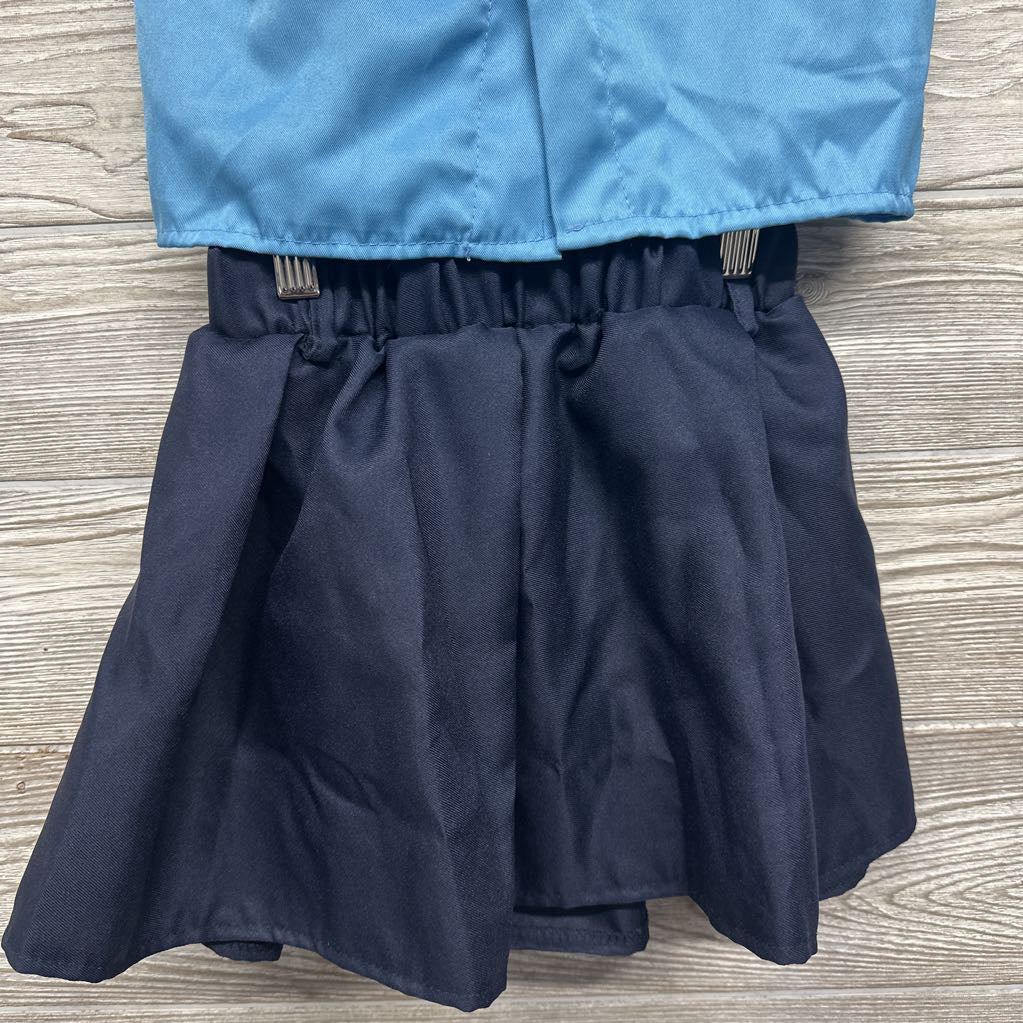 Police Costume- Shirt & Skirt