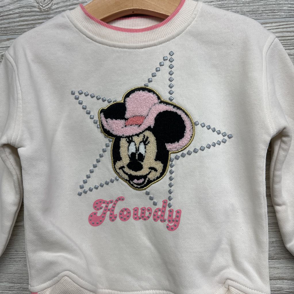 Minnie Mouse Crewneck Howdy 3t