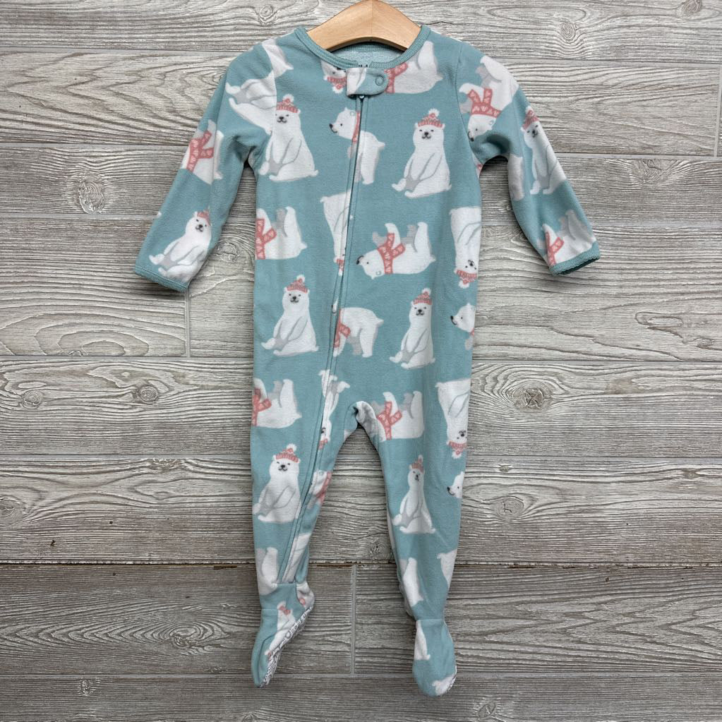 Blanket Sleeper Polar Bears 18M