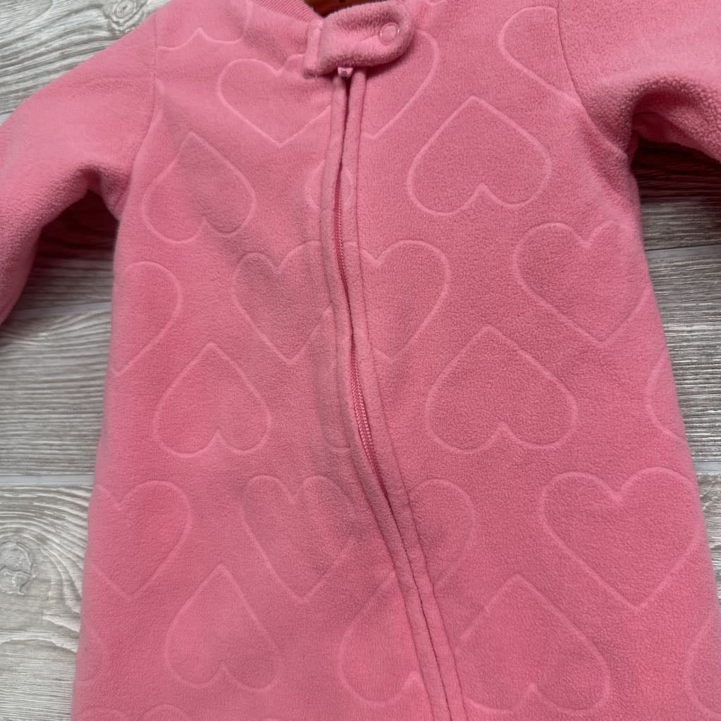 Blanket Sleeper Embossed Hearts 3M