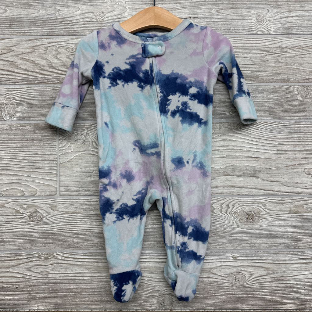 Plush Sleeper Tie Dye 3-6M