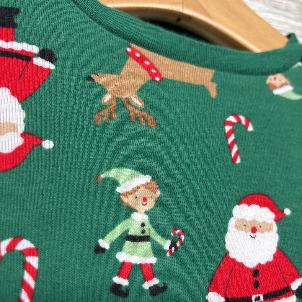 2 Pc Pj Santa, Elves & Reindeer 2t