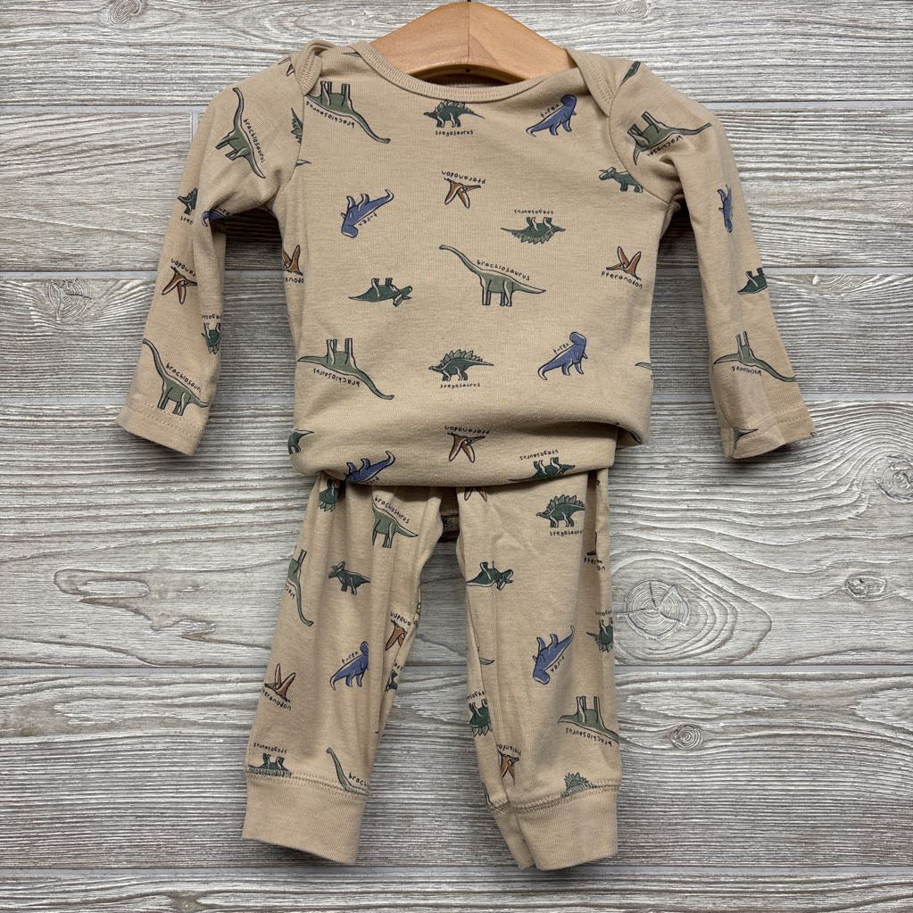 LS Bodysuit & Pants Dinosaurs 6-9M