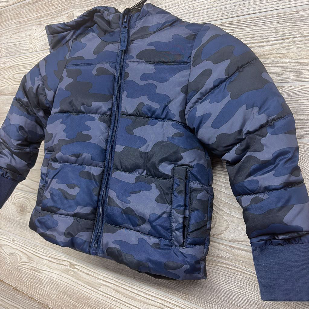 Winter Coat Camo 2T