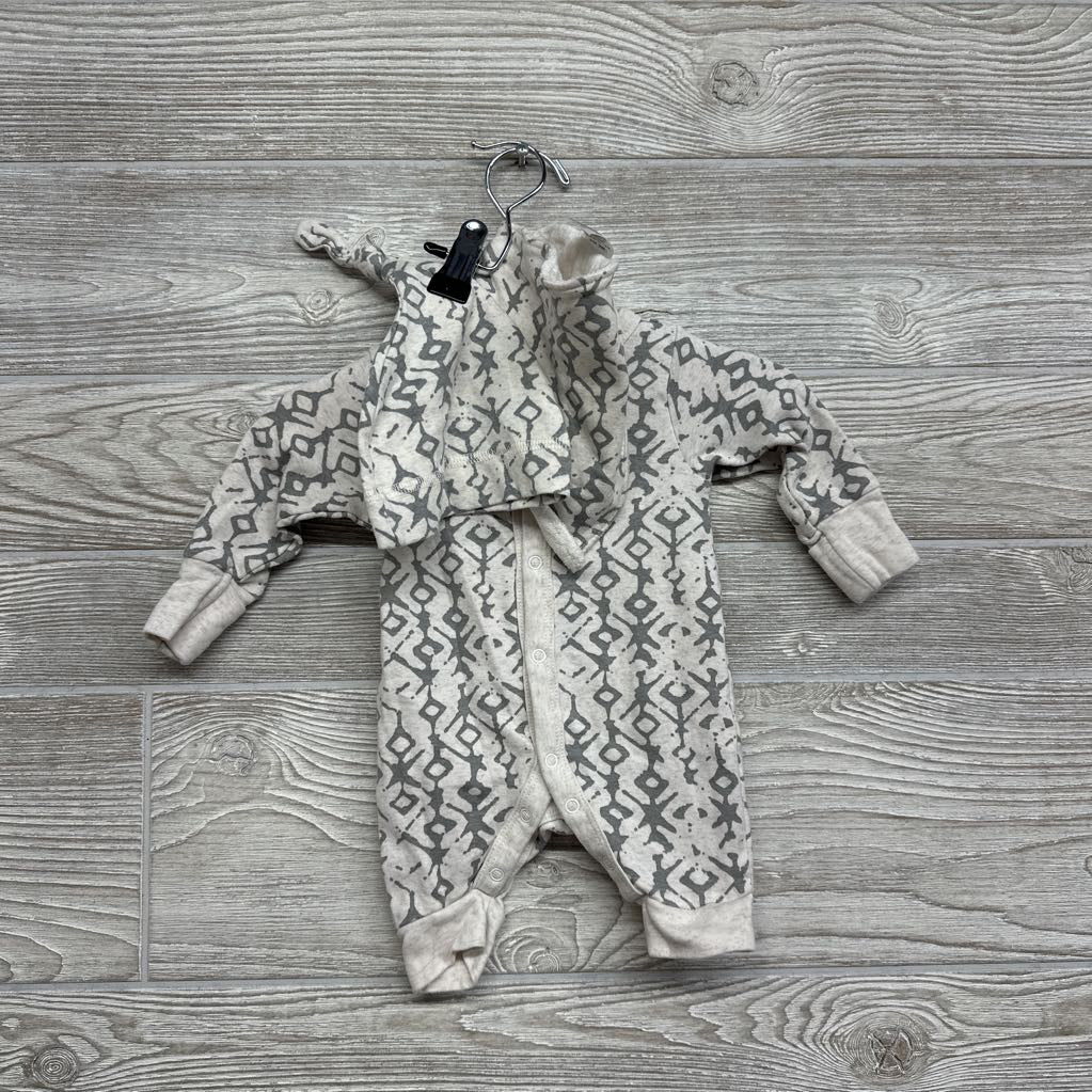 Coverall, Bandana Bib & Hat Printed NB