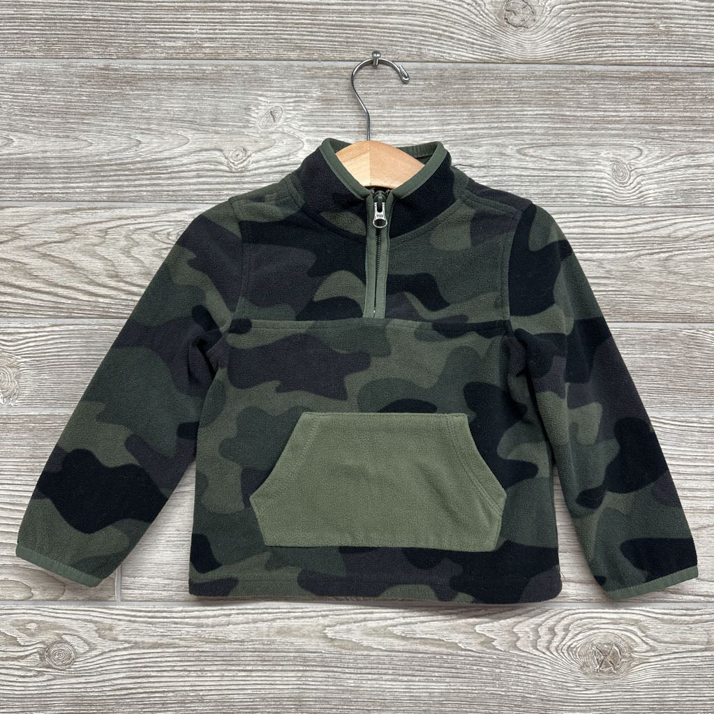 1/4 Zip Fleece Camo Pullover 2t