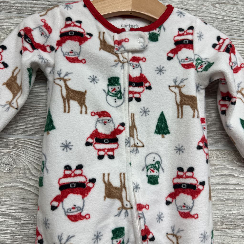 Blanket Sleeper Santa, Deer, Tree 9M