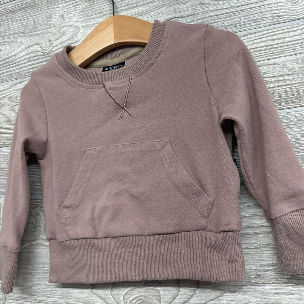 Crewneck Front Pockets 12-18M