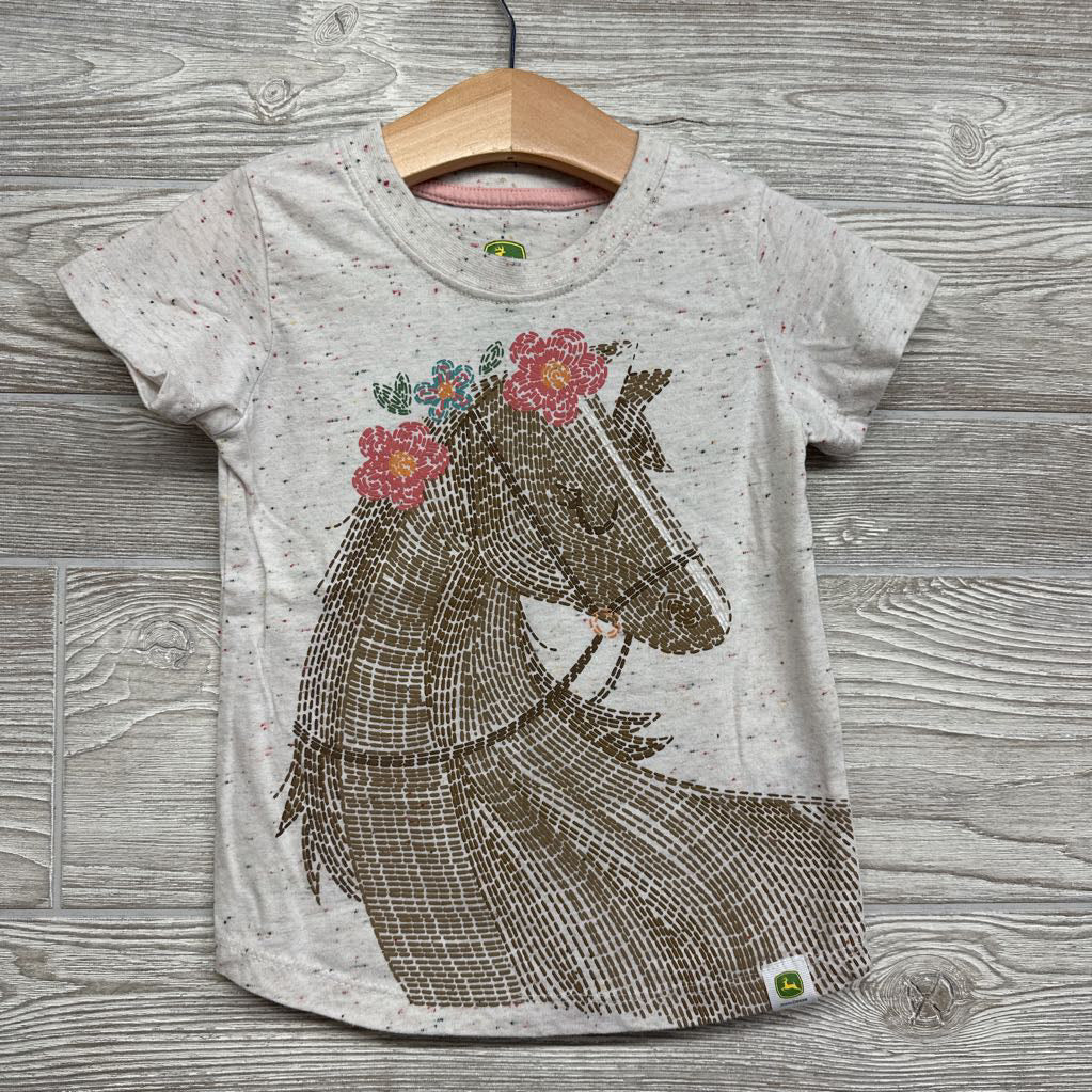 Shirt Horse & Flowers 4t