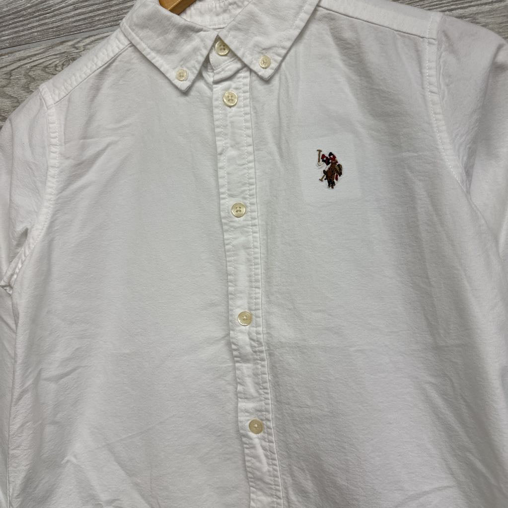 Button Up Oxford Dress Shirt 10-12