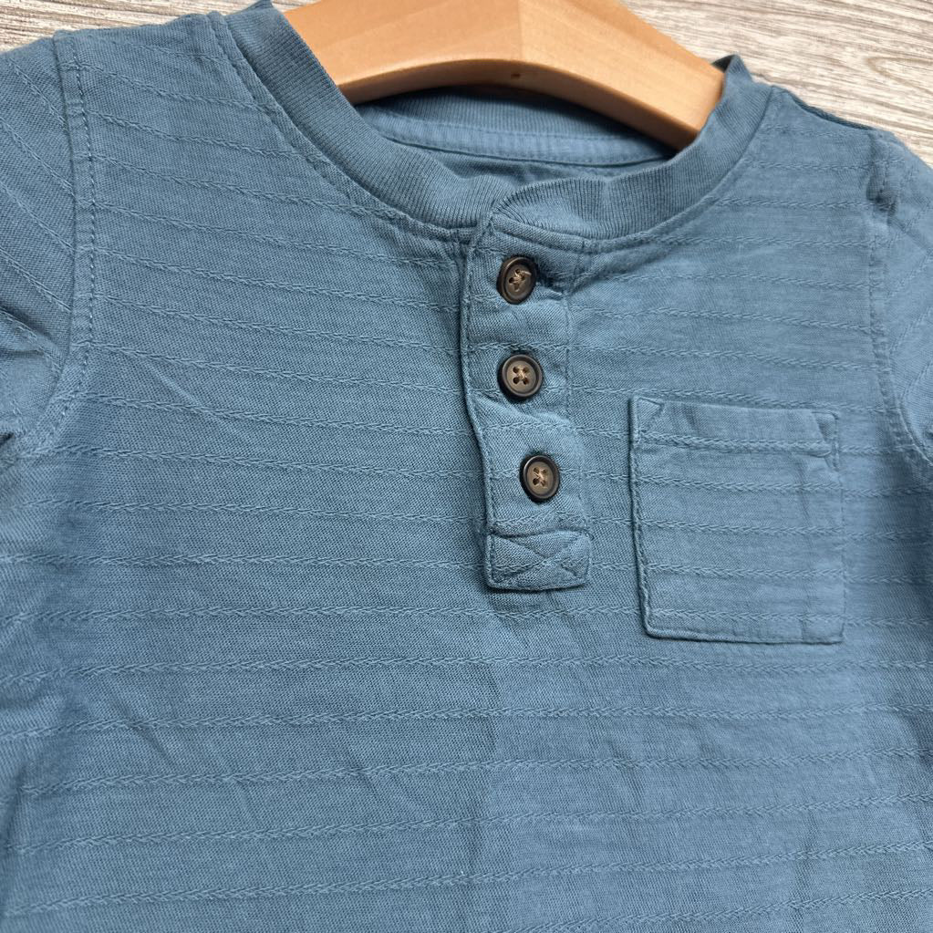 Henley Textured Shirt 12M